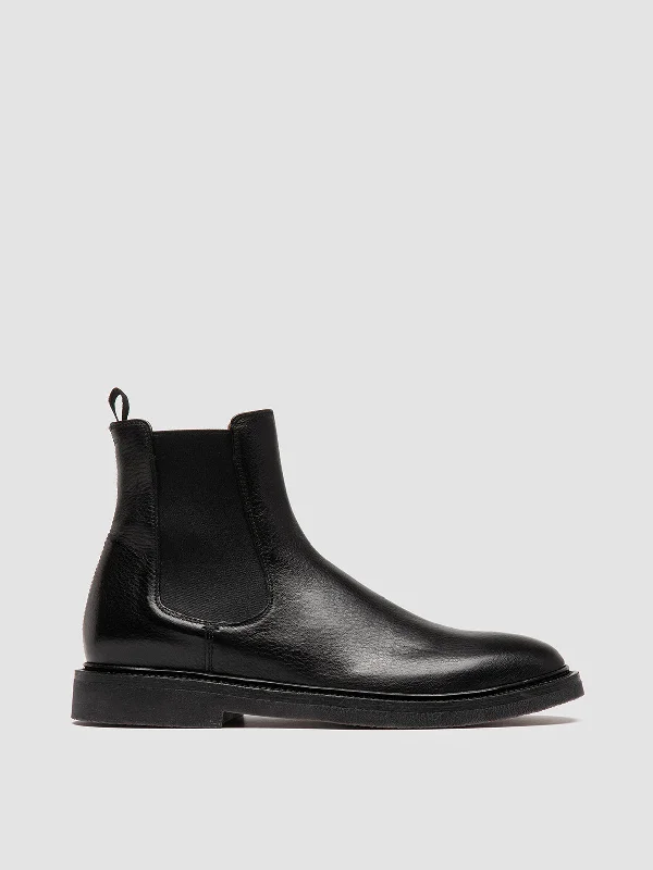 Women's Embroidered Floral Pattern Loafers in Beige for a Spring - Inspired OutfitHOPKINS FLEXI 204 - Black Leather Chelsea Boots Women's Embroidered Floral Pattern Loafers in Beige for a Spring - Inspired OutfitHOPKINS FLEXI 204 - Black Leather Chelsea Boots
