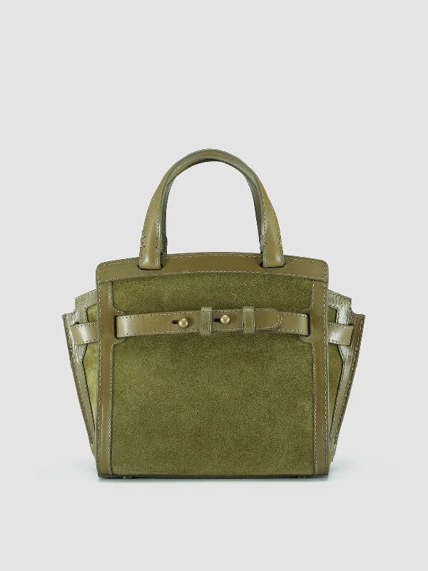 Elastic - Back Women's Loafers in Teal for Easy On - and - OffSADDLE 009 - Green Suede Handle Bag Elastic - Back Women's Loafers in Teal for Easy On - and - OffSADDLE 009 - Green Suede Handle Bag