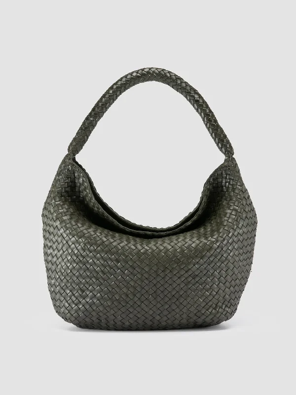 Women's Geometric - Patterned Loafers in Multicolor for a Fashion - Forward LookOC CLASS 09 - Green Leather Hobo Bag Women's Geometric - Patterned Loafers in Multicolor for a Fashion - Forward LookOC CLASS 09 - Green Leather Hobo Bag
