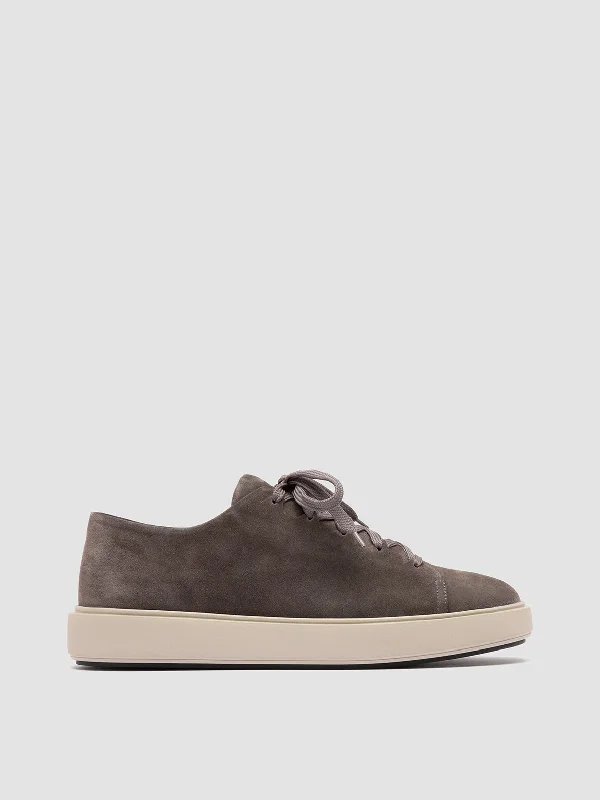 Waterproof Women's Loafers in Black for Rainy DaysREMASTER 001 - Grey Suede Low Top Sneakers Waterproof Women's Loafers in Black for Rainy DaysREMASTER 001 - Grey Suede Low Top Sneakers