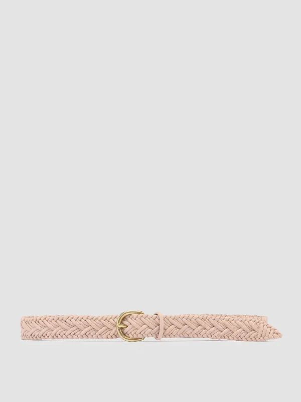 Women's Cashmere - Lined Loafers in Burgundy for Warmth in WinterOC STRIP 36 - Ivory Woven Leather Belt Women's Cashmere - Lined Loafers in Burgundy for Warmth in WinterOC STRIP 36 - Ivory Woven Leather Belt
