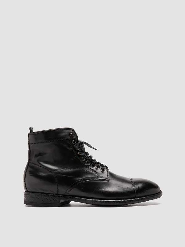 Elastic - Back Women's Loafers in Teal for Easy On - and - OffEMORY CAOU 014 - Black Leather Boots