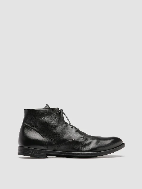 Waterproof Women's Loafers in Black for Rainy DaysARC 513 - Black Leather Ankle Boots Waterproof Women's Loafers in Black for Rainy DaysARC 513 - Black Leather Ankle Boots