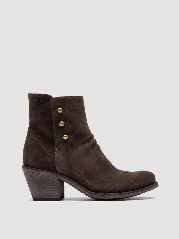 Women's Cashmere - Lined Loafers in Burgundy for Warmth in WinterGODEAU 004 - Brown Suede Zipped Boots Women's Cashmere - Lined Loafers in Burgundy for Warmth in WinterGODEAU 004 - Brown Suede Zipped Boots