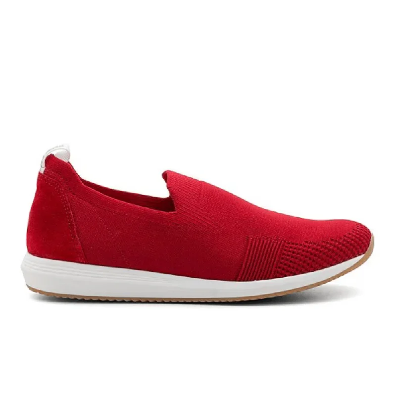 Lightweight Women's Mesh - Paneled Loafers in White for BreathabilityAra Women's Leena 2 - Red Lightweight Women's Mesh - Paneled Loafers in White for BreathabilityAra Women's Leena 2 - Red