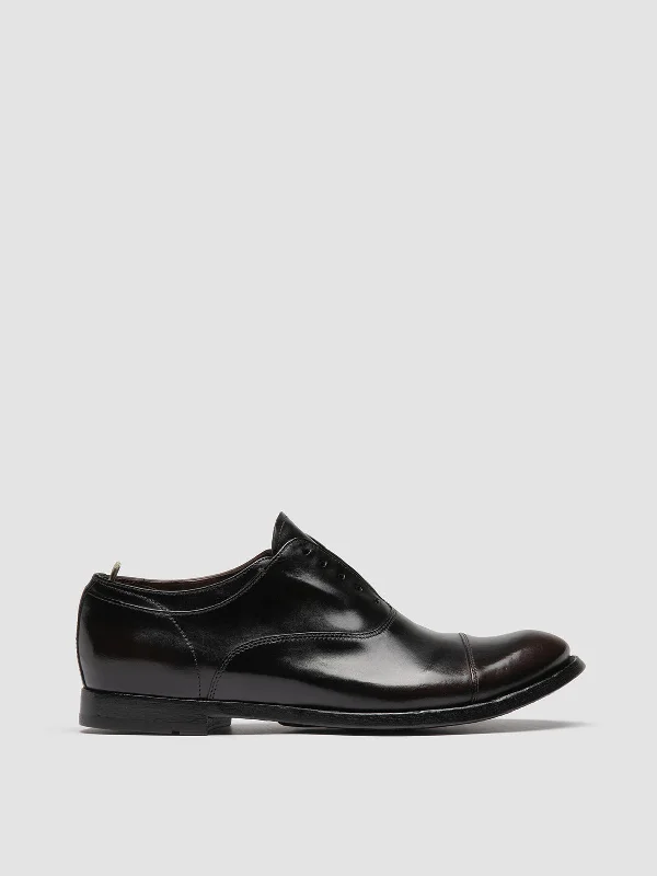 Adjustable Strap Women's Loafers in Tan for a Custom FitANATOMIA 08 - Brown Leather Oxford Shoes