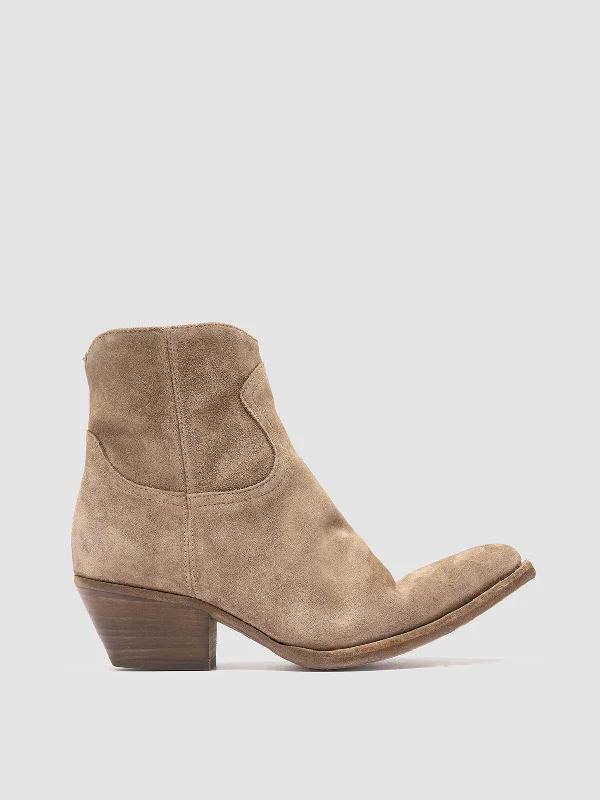 Women's Fur - Lined Loafers in Tan for a Cozy Winter OptionWANDA DD 103 - Taupe Suede Zip Boots Women's Fur - Lined Loafers in Tan for a Cozy Winter OptionWANDA DD 103 - Taupe Suede Zip Boots