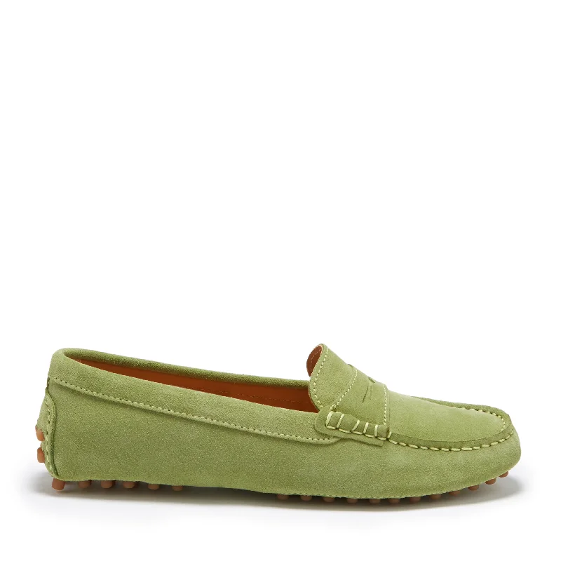Shock - Absorbing Women's Loafers in Gray for Active LifestylesShock - Absorbing Women's Loafers in Gray for Active LifestylesWomen's Penny Driving Loafers, olive green Shock - Absorbing Women's Loafers in Gray for Active LifestylesShock - Absorbing Women's Loafers in Gray for Active LifestylesWomen's Penny Driving Loafers, olive green