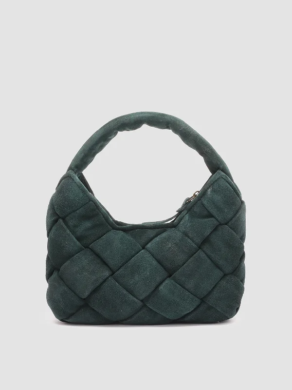 Waterproof Women's Loafers in Black for Rainy DaysOC CLASS 50 Massive - Green Suede Hobo Bag Waterproof Women's Loafers in Black for Rainy DaysOC CLASS 50 Massive - Green Suede Hobo Bag