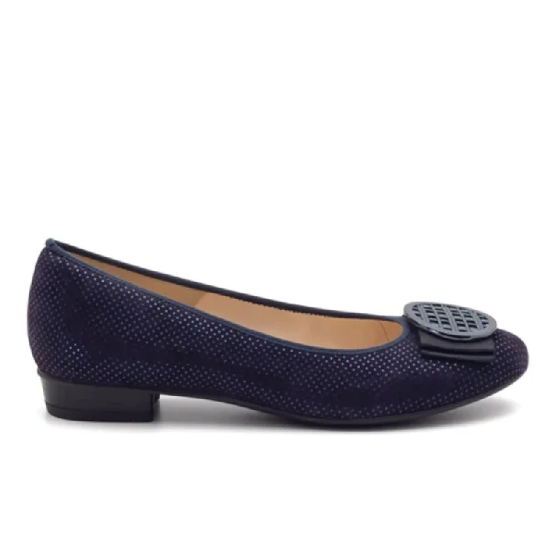Women's Cashmere - Lined Loafers in Burgundy for Warmth in WinterAra Women's Bambi - Dark Blue Pin Dot Women's Cashmere - Lined Loafers in Burgundy for Warmth in WinterAra Women's Bambi - Dark Blue Pin Dot
