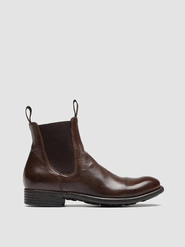 Women's Tassel - Trimmed Loafers with a Low Heel in Olive Green for a Trendy TwistCALIXTE 004 - Brown Leather Chelsea Boots Women's Tassel - Trimmed Loafers with a Low Heel in Olive Green for a Trendy TwistCALIXTE 004 - Brown Leather Chelsea Boots