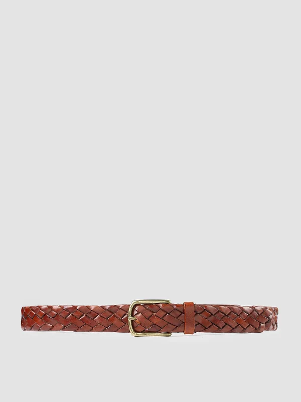 Sustainable Women's Recycled Material Loafers in Gray for Eco - Conscious ShoppersOC STRIP 21 - Tan Woven Leather Belt Sustainable Women's Recycled Material Loafers in Gray for Eco - Conscious ShoppersOC STRIP 21 - Tan Woven Leather Belt