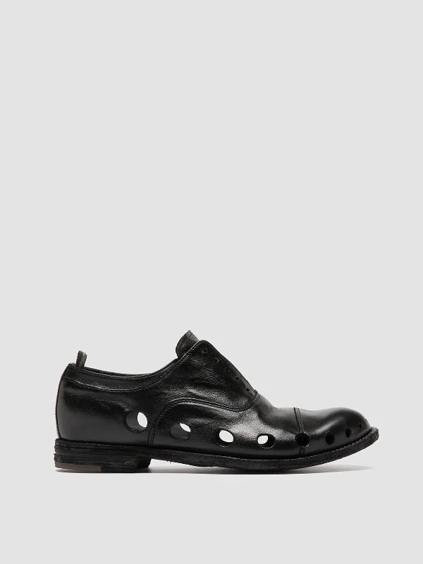 Orthopedic Women's Loafers with Arch Support in Brown for Foot HealthLEXIKON 546 - Black Leather Oxford Shoes Orthopedic Women's Loafers with Arch Support in Brown for Foot HealthLEXIKON 546 - Black Leather Oxford Shoes