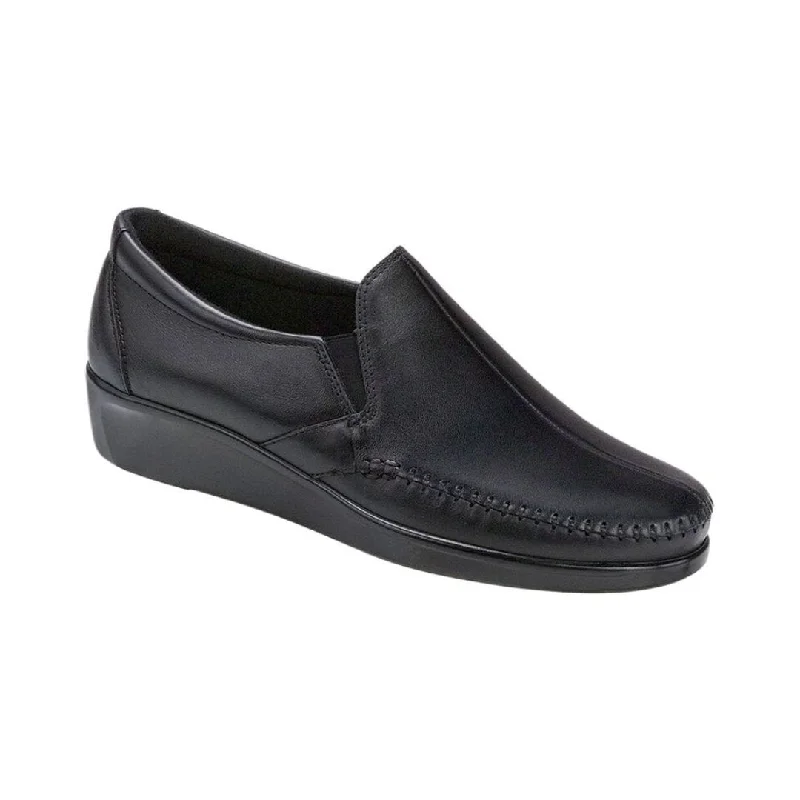 Plus Size Women's Wide - Fit Penny Loafers in Black for All - Day ComfortSAS Women's Dream Slip On Loafer - Black Plus Size Women's Wide - Fit Penny Loafers in Black for All - Day ComfortSAS Women's Dream Slip On Loafer - Black