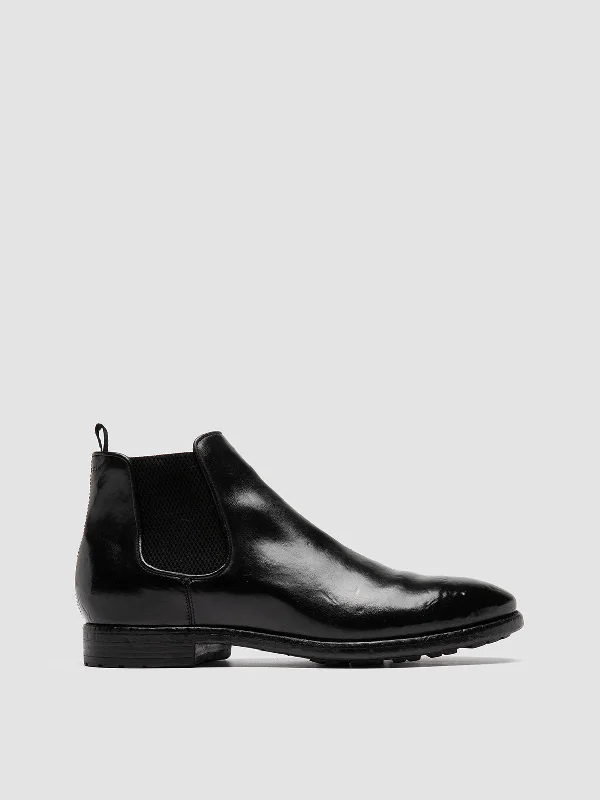 Plus Size Women's Wide - Fit Penny Loafers in Black for All - Day ComfortPRINCE 617 - Black Leather Chealsea Boots Plus Size Women's Wide - Fit Penny Loafers in Black for All - Day ComfortPRINCE 617 - Black Leather Chealsea Boots