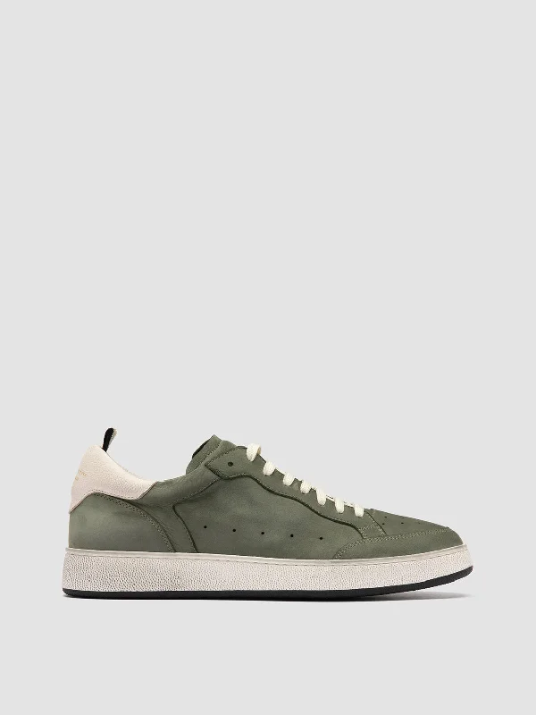 Child - Friendly Women's Loafers in Purple for Moms on the GoTHE ANSWER 002 - Green Leather and Suede Low Top Sneakers Child - Friendly Women's Loafers in Purple for Moms on the GoTHE ANSWER 002 - Green Leather and Suede Low Top Sneakers