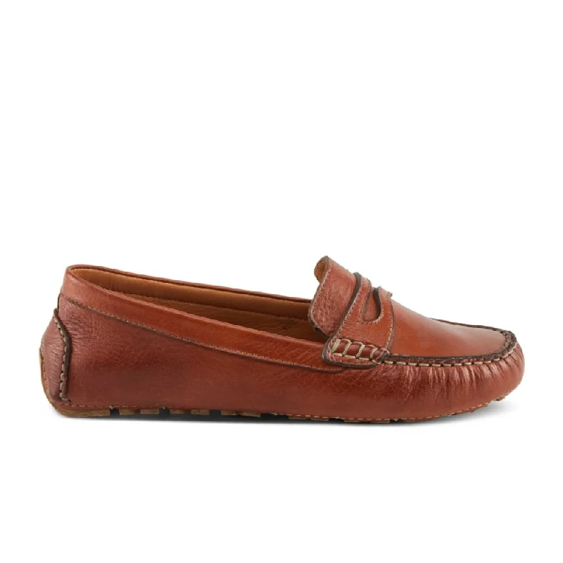 Adjustable Strap Women's Loafers in Tan for a Custom FitSpring Step Women's Audette - Brown Adjustable Strap Women's Loafers in Tan for a Custom FitSpring Step Women's Audette - Brown