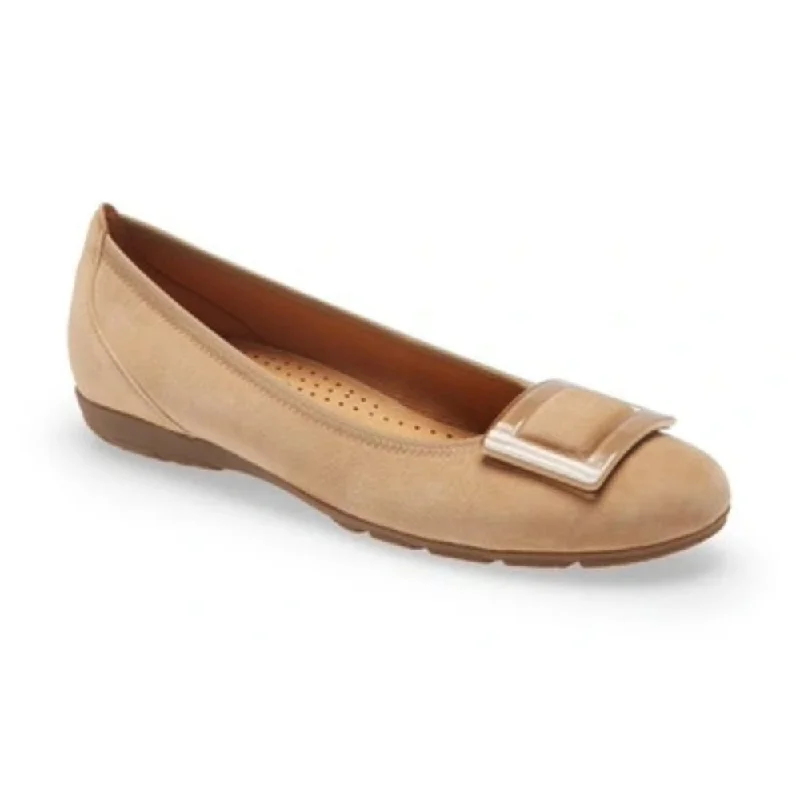 Slip - Resistant Women's Rubber - Sole Loafers in Navy for Wet ConditionsGabor Women's 54.164.12 Buckle Ballet Flat - Caramel Slip - Resistant Women's Rubber - Sole Loafers in Navy for Wet ConditionsGabor Women's 54.164.12 Buckle Ballet Flat - Caramel