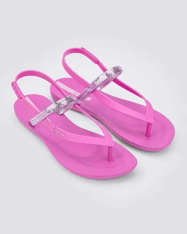 Elastic - Strap Women's Sandals with a Padded Toe in Teal for Easy On - and - OffIpanema Sandals