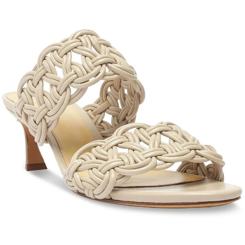 Women's Strappy Gladiator Sandals with Buckle Closures in Tan for a Boho LookAlexandre Birman Womens Kitten Heel Pump Mule Sandals