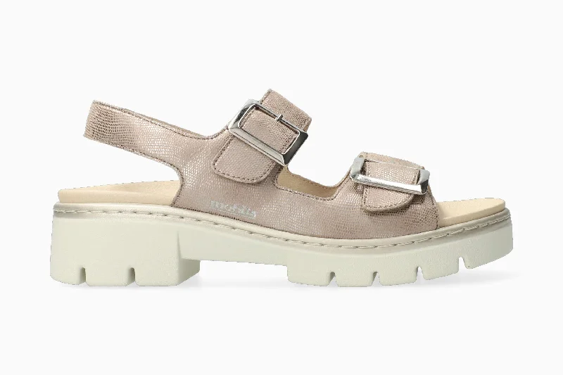 Women's Strappy Gladiator Sandals with Buckle Closures in Tan for a Boho LookWomen's Strappy Gladiator Sandals with Buckle Closures in Tan for a Boho LookAmira - Light Taupe