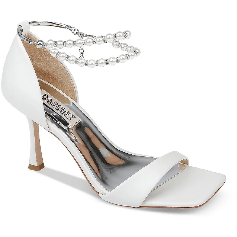 Women's Thong Sandals with a Beaded Design in Multicolor for a Beachy AestheticBadgley Mischka Womens Loretta Leather Open Toe Heels Women's Thong Sandals with a Beaded Design in Multicolor for a Beachy AestheticBadgley Mischka Womens Loretta Leather Open Toe Heels