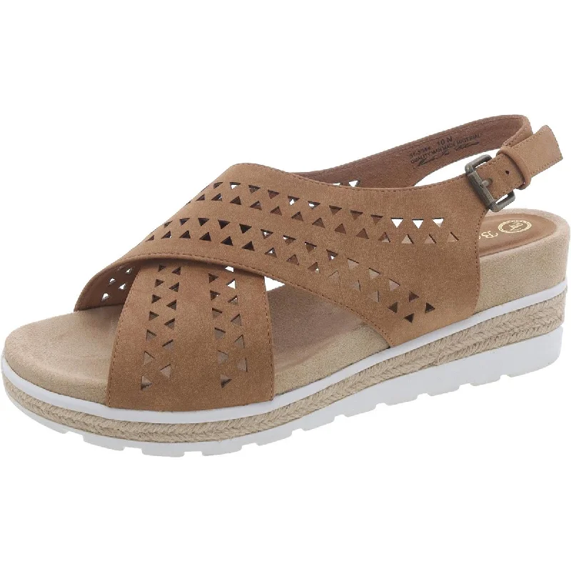 Women's Rhinestone - Embellished Open - Toe Sandals in Silver for a Glamorous Party LookBella Vita Womens Faux Suede Criss-Cross Slingback Sandals Women's Rhinestone - Embellished Open - Toe Sandals in Silver for a Glamorous Party LookBella Vita Womens Faux Suede Criss-Cross Slingback Sandals