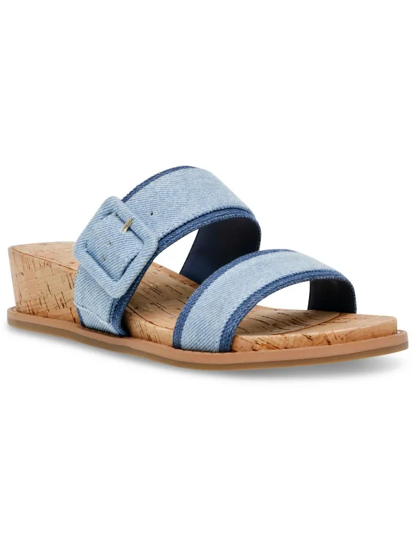 Women's Sandals with a Floral - Printed Upper in Pink for a Feminine Spring LookBrenda Womens Slip On Squared Toe Wedge Sandals Women's Sandals with a Floral - Printed Upper in Pink for a Feminine Spring LookBrenda Womens Slip On Squared Toe Wedge Sandals