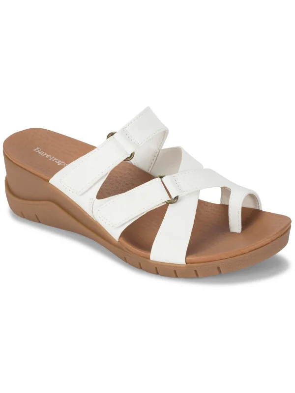 Women's Strappy Gladiator Sandals with Buckle Closures in Tan for a Boho LookCanice Womens Faux Leather Strappy Wedge Sandals Women's Strappy Gladiator Sandals with Buckle Closures in Tan for a Boho LookCanice Womens Faux Leather Strappy Wedge Sandals
