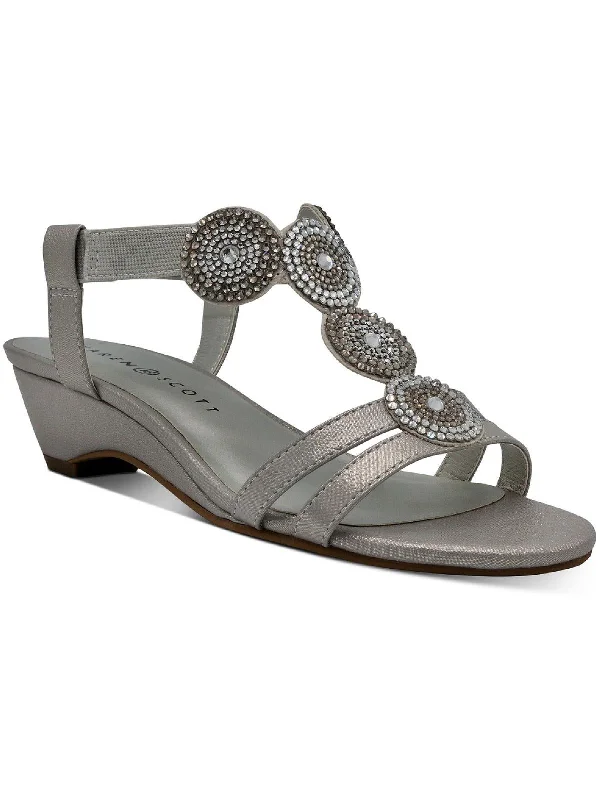 Women's Rhinestone - Embellished Open - Toe Sandals in Silver for a Glamorous Party LookWomen's Rhinestone - Embellished Open - Toe Sandals in Silver for a Glamorous Party LookCatrinaa Womens Faux Leather Embellished Evening Sandals Women's Rhinestone - Embellished Open - Toe Sandals in Silver for a Glamorous Party LookWomen's Rhinestone - Embellished Open - Toe Sandals in Silver for a Glamorous Party LookCatrinaa Womens Faux Leather Embellished Evening Sandals