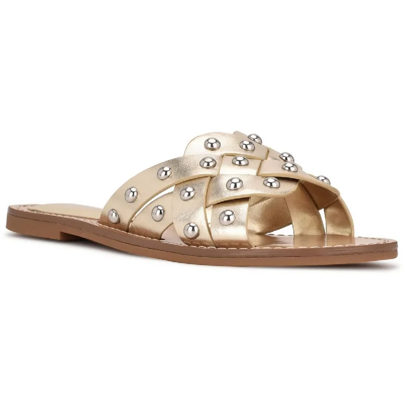 Shock - Absorbing Women's Sandals with a Soft Insole in Black for Active LifestylesShock - Absorbing Women's Sandals with a Soft Insole in Black for Active LifestylesCia  Womens Slip On Open Toe Slide Sandals