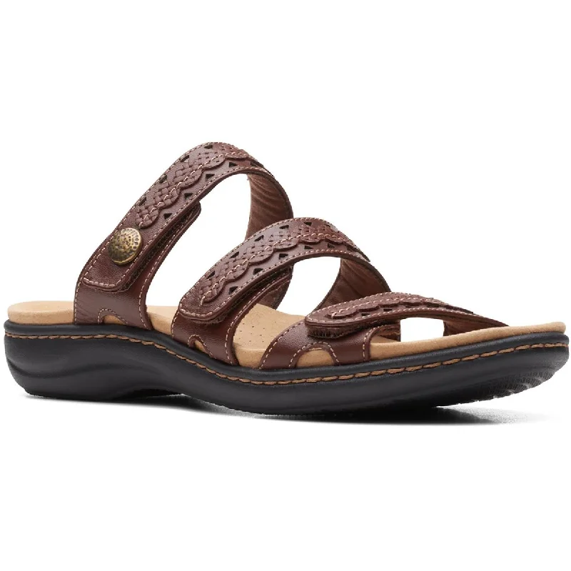 Women's Flat Slide Sandals with a Memory Foam Insole in White for All - Day ComfortClarks Womens Laurieann Bella Leather Cushioned Footbed Slide Sandals Women's Flat Slide Sandals with a Memory Foam Insole in White for All - Day ComfortClarks Womens Laurieann Bella Leather Cushioned Footbed Slide Sandals