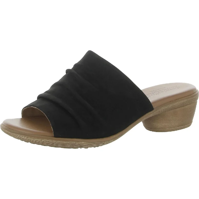 Women's Sandals with a Wedge Heel and a Tassel Detail in Orange for a Trendy LookComfortiva Womens Norene Leather Bock Heel Mule Sandals Women's Sandals with a Wedge Heel and a Tassel Detail in Orange for a Trendy LookComfortiva Womens Norene Leather Bock Heel Mule Sandals