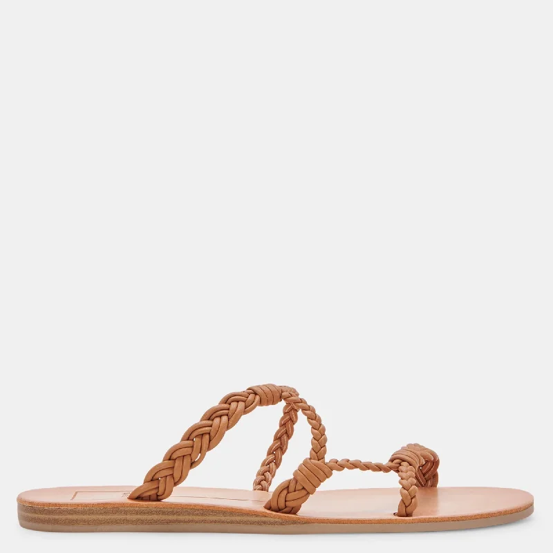 Women's Leather - Strapped Sandals with a Braided Detail in Brown for a Rustic AppealWomen's Leather - Strapped Sandals with a Braided Detail in Brown for a Rustic AppealDION SANDALS TAN STELLA Women's Leather - Strapped Sandals with a Braided Detail in Brown for a Rustic AppealWomen's Leather - Strapped Sandals with a Braided Detail in Brown for a Rustic AppealDION SANDALS TAN STELLA