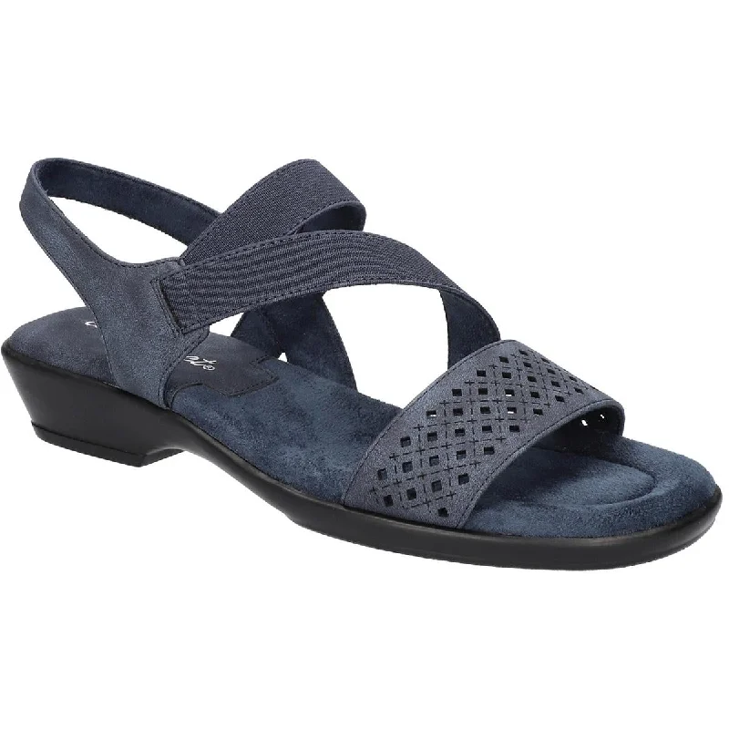 Women's Cork - Soled Espadrille Sandals with a Rope - Trimmed Upper in Navy for a Summer VibeWomen's Cork - Soled Espadrille Sandals with a Rope - Trimmed Upper in Navy for a Summer VibeEasy Street Womens Ursina Faux Suede Perforated Slingback Sandals Women's Cork - Soled Espadrille Sandals with a Rope - Trimmed Upper in Navy for a Summer VibeWomen's Cork - Soled Espadrille Sandals with a Rope - Trimmed Upper in Navy for a Summer VibeEasy Street Womens Ursina Faux Suede Perforated Slingback Sandals