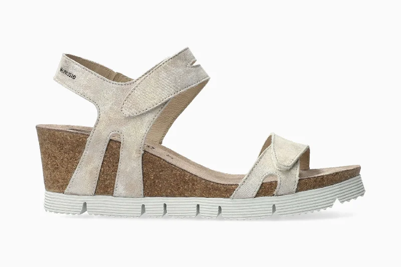 Adjustable Strap Women's Sandals with a Padded Heel in Pink for a Custom FitAdjustable Strap Women's Sandals with a Padded Heel in Pink for a Custom FitEmelia - Light Taupe