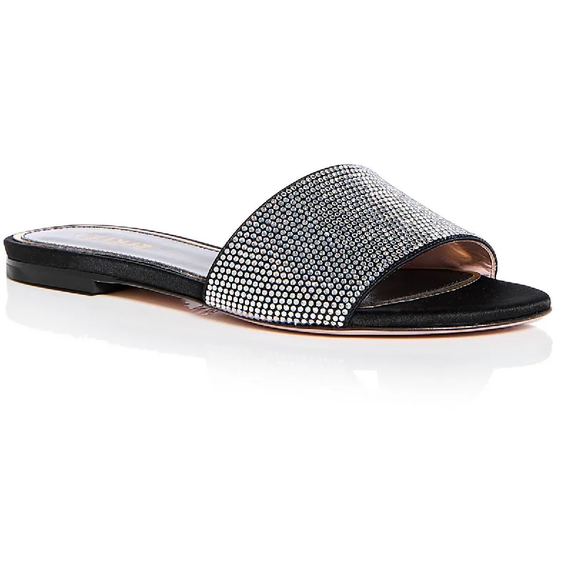 Lightweight Women's Mesh - Paneled Sandals in Yellow for BreathabilityGedebe Womens Slip On Casual Slide Sandals