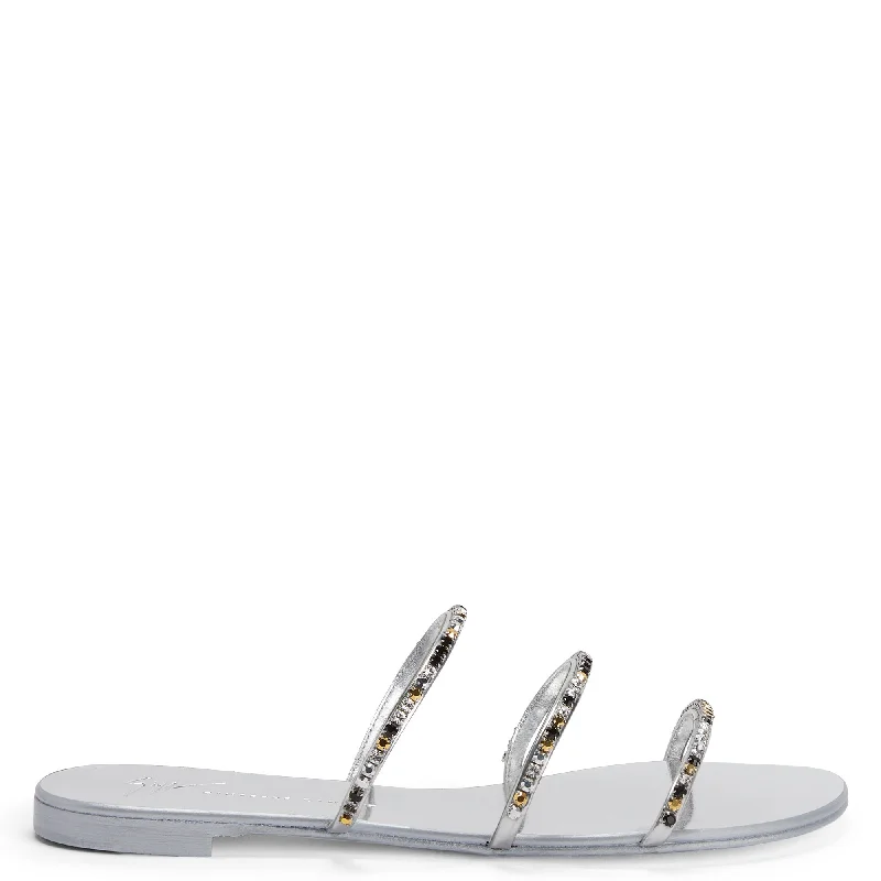 Women's Leather - Strapped Sandals with a Braided Detail in Brown for a Rustic AppealGiuseppe Zanotti Dark Colorful Women's Leather - Strapped Sandals with a Braided Detail in Brown for a Rustic AppealGiuseppe Zanotti Dark Colorful