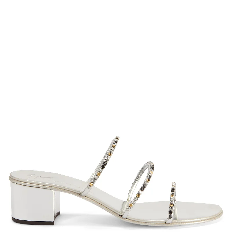 Anti - Slip Women's Sandals with a Grooved Sole in Green for Outdoor AdventuresGiuseppe Zanotti Dark Colorful Anti - Slip Women's Sandals with a Grooved Sole in Green for Outdoor AdventuresGiuseppe Zanotti Dark Colorful