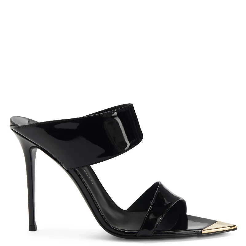Women's Flat Slide Sandals with a Memory Foam Insole in White for All - Day ComfortGiuseppe Zanotti Intriigo Allure Women's Flat Slide Sandals with a Memory Foam Insole in White for All - Day ComfortGiuseppe Zanotti Intriigo Allure