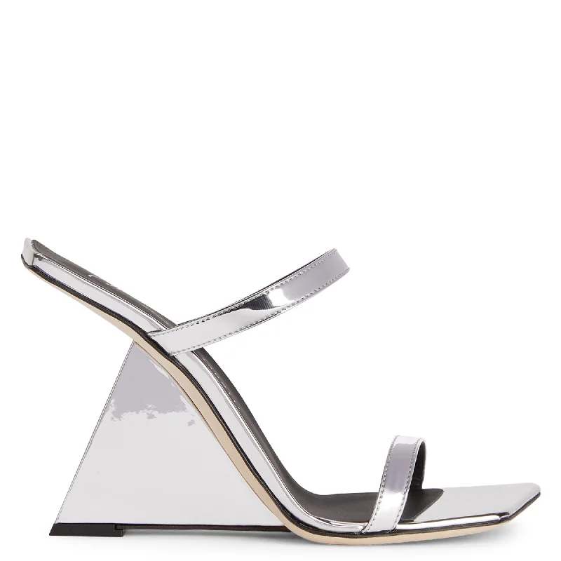Women's Rhinestone - Embellished Open - Toe Sandals in Silver for a Glamorous Party LookGiuseppe Zanotti Lilii Borea Women's Rhinestone - Embellished Open - Toe Sandals in Silver for a Glamorous Party LookGiuseppe Zanotti Lilii Borea