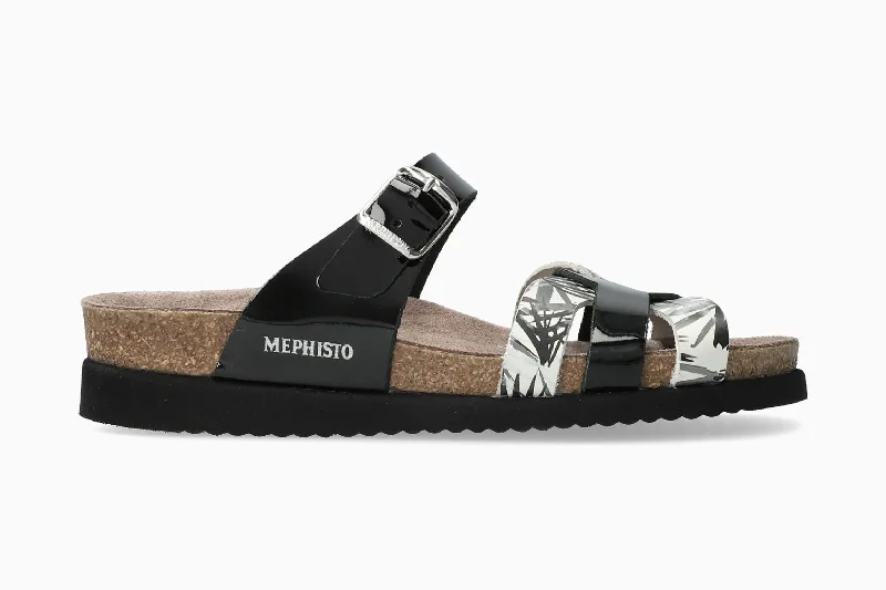 Women's Cork - Soled Espadrille Sandals with a Rope - Trimmed Upper in Navy for a Summer VibeWomen's Cork - Soled Espadrille Sandals with a Rope - Trimmed Upper in Navy for a Summer VibeHelma - Black