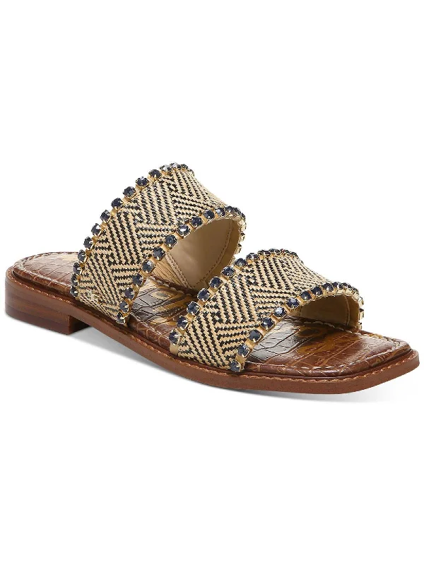 natural/black woven