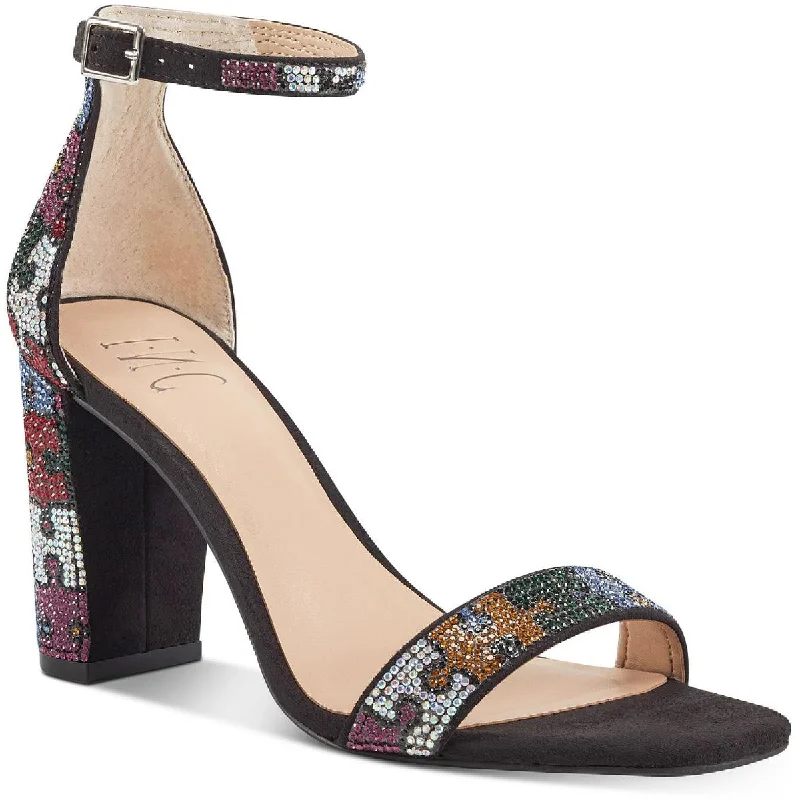 Child - Friendly Women's Sandals with a Secure Buckle in Purple for Moms on the GoINC Womens Lexini 57 Jeweled Ankle Heels Child - Friendly Women's Sandals with a Secure Buckle in Purple for Moms on the GoINC Womens Lexini 57 Jeweled Ankle Heels