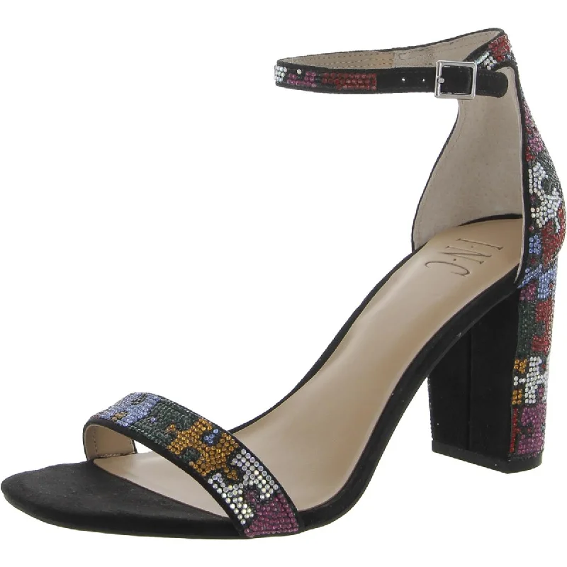 Shock - Absorbing Women's Sandals with a Soft Insole in Black for Active LifestylesINC Womens Lexini Ankle Strap Dressy Heels Shock - Absorbing Women's Sandals with a Soft Insole in Black for Active LifestylesINC Womens Lexini Ankle Strap Dressy Heels