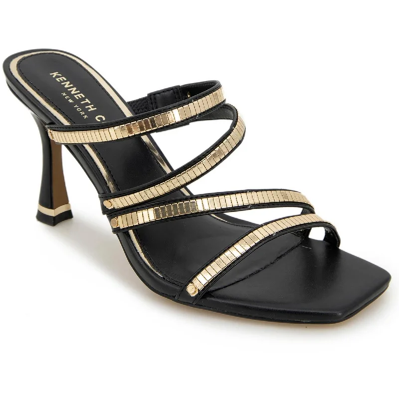 Women's Strappy Gladiator Sandals with Buckle Closures in Tan for a Boho LookKenneth Cole New York Womens Blanche Dressy Slip On Heels Women's Strappy Gladiator Sandals with Buckle Closures in Tan for a Boho LookKenneth Cole New York Womens Blanche Dressy Slip On Heels