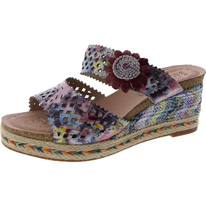Women's Leather - Strapped Sandals with a Braided Detail in Brown for a Rustic AppealL'Artiste by Spring Step Womens Eve's Garden Leather Wedge Espadrilles Women's Leather - Strapped Sandals with a Braided Detail in Brown for a Rustic AppealL'Artiste by Spring Step Womens Eve's Garden Leather Wedge Espadrilles
