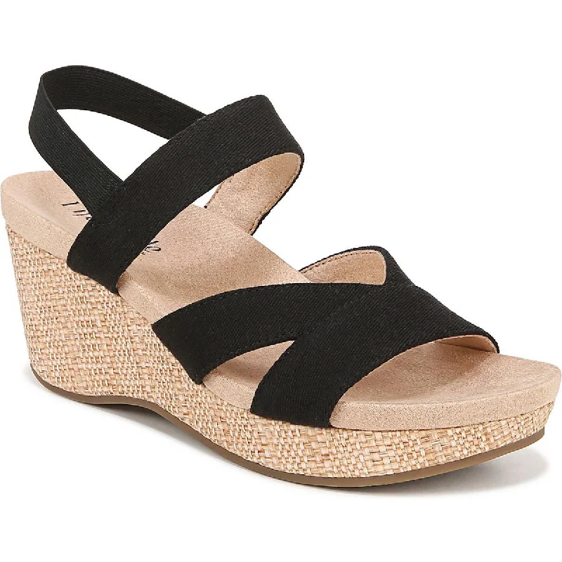 Women's Ankle - Strap Sandals with a Block Heel in Red for a Sophisticated StyleLifeStride Womens Espadrille Wedge Heels Women's Ankle - Strap Sandals with a Block Heel in Red for a Sophisticated StyleLifeStride Womens Espadrille Wedge Heels