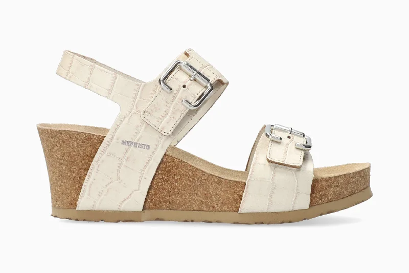 Women's Strappy Gladiator Sandals with Buckle Closures in Tan for a Boho LookLissandra - Light Sand