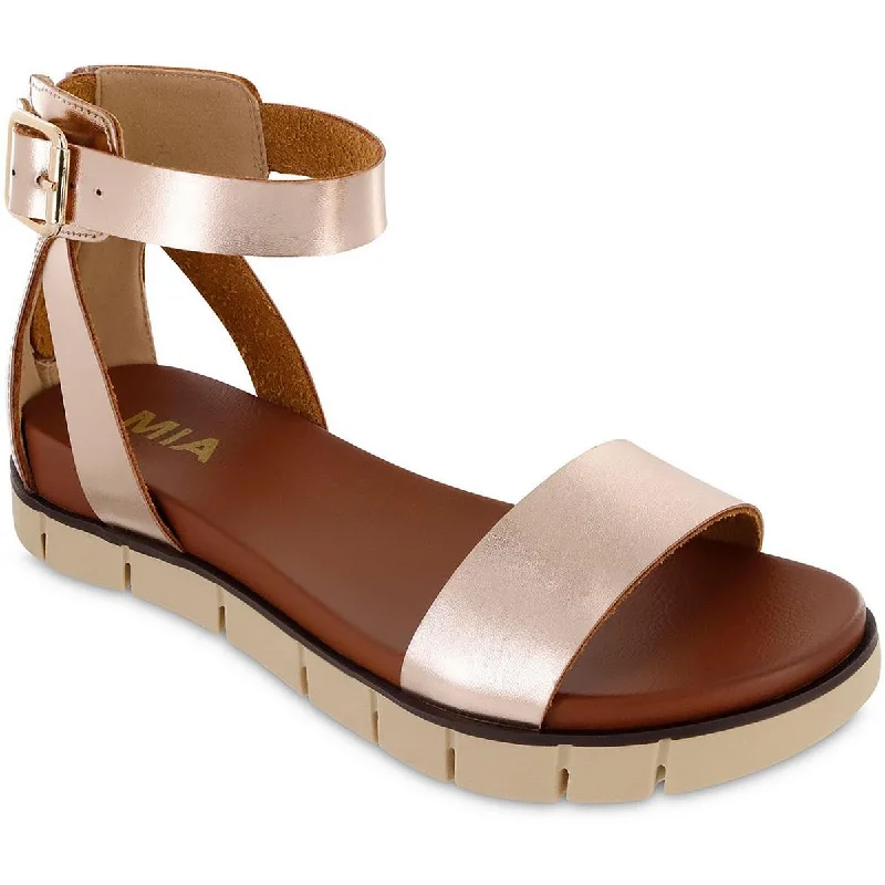 Women's Sandals with a Floral - Printed Upper in Pink for a Feminine Spring LookWomen's Sandals with a Floral - Printed Upper in Pink for a Feminine Spring LookMia Womens Faux Leather Flat Ankle Strap Women's Sandals with a Floral - Printed Upper in Pink for a Feminine Spring LookWomen's Sandals with a Floral - Printed Upper in Pink for a Feminine Spring LookMia Womens Faux Leather Flat Ankle Strap